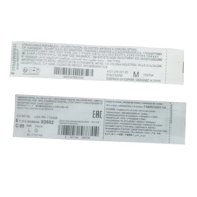 Мітка для прання штрих -коду